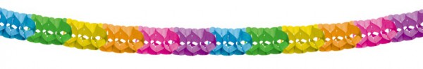 1 Garland - Multicolored Boa Pennant - 6m